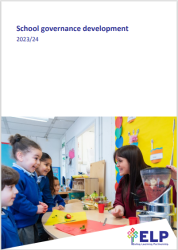School governance brochure cover 2023-24